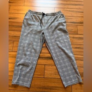 a new day Women’s Black and White Checkered Pants